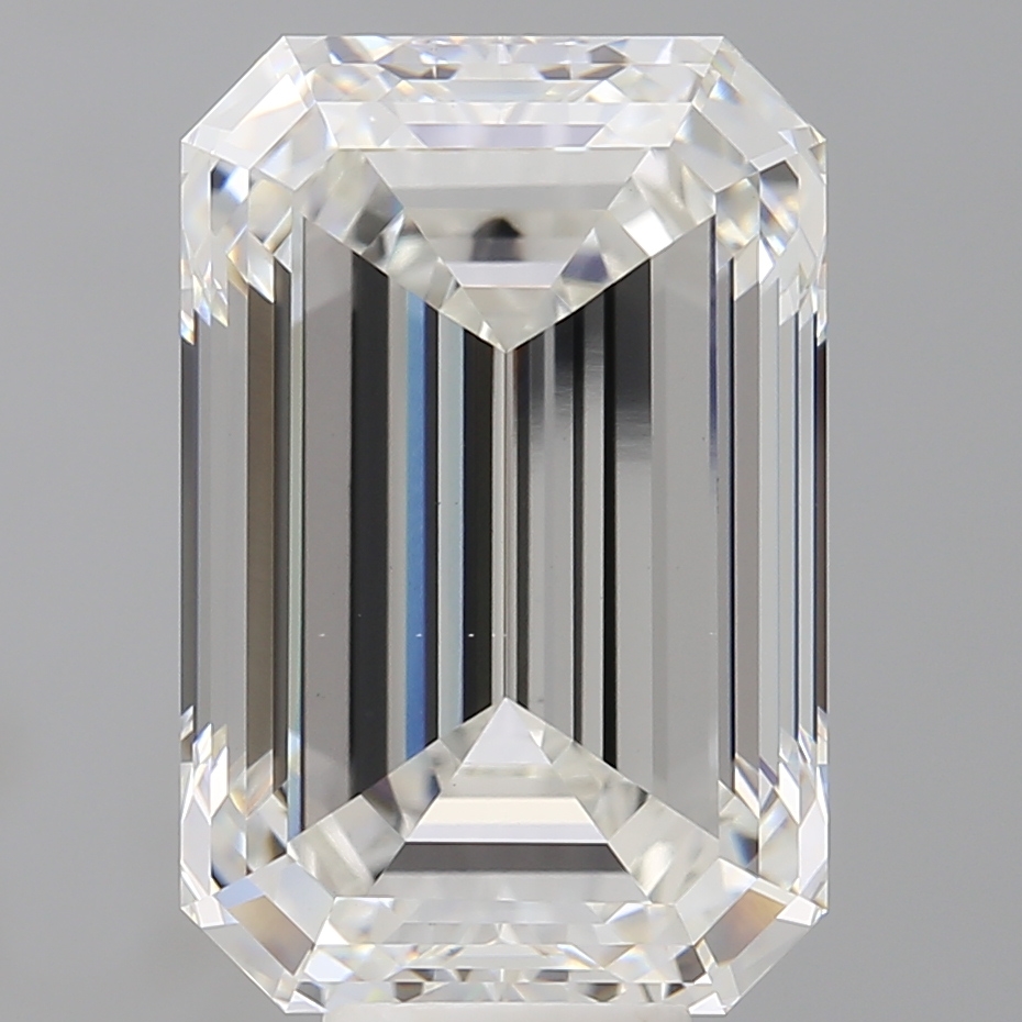 Emerald cut 11.5ct F VS1