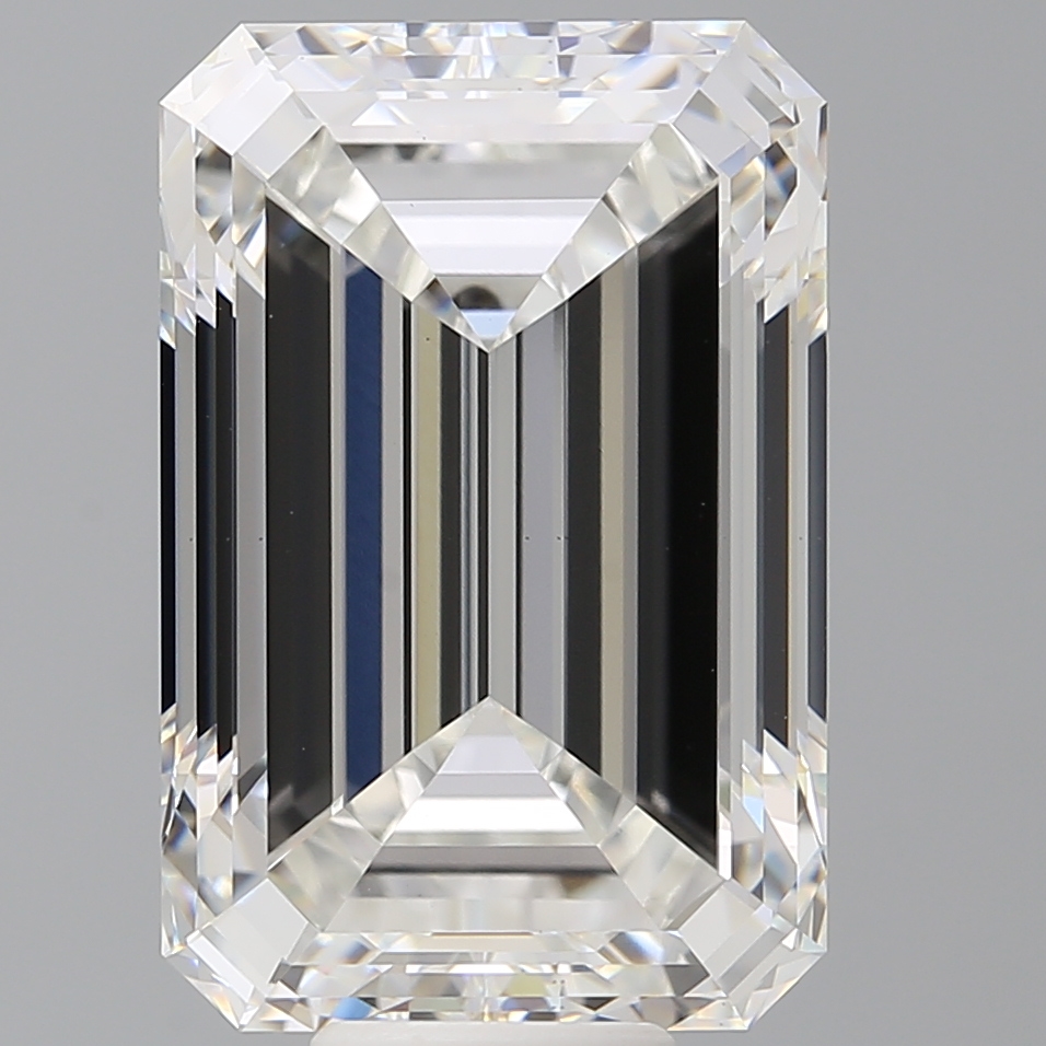 Emerald cut 12.5ct F VS1
