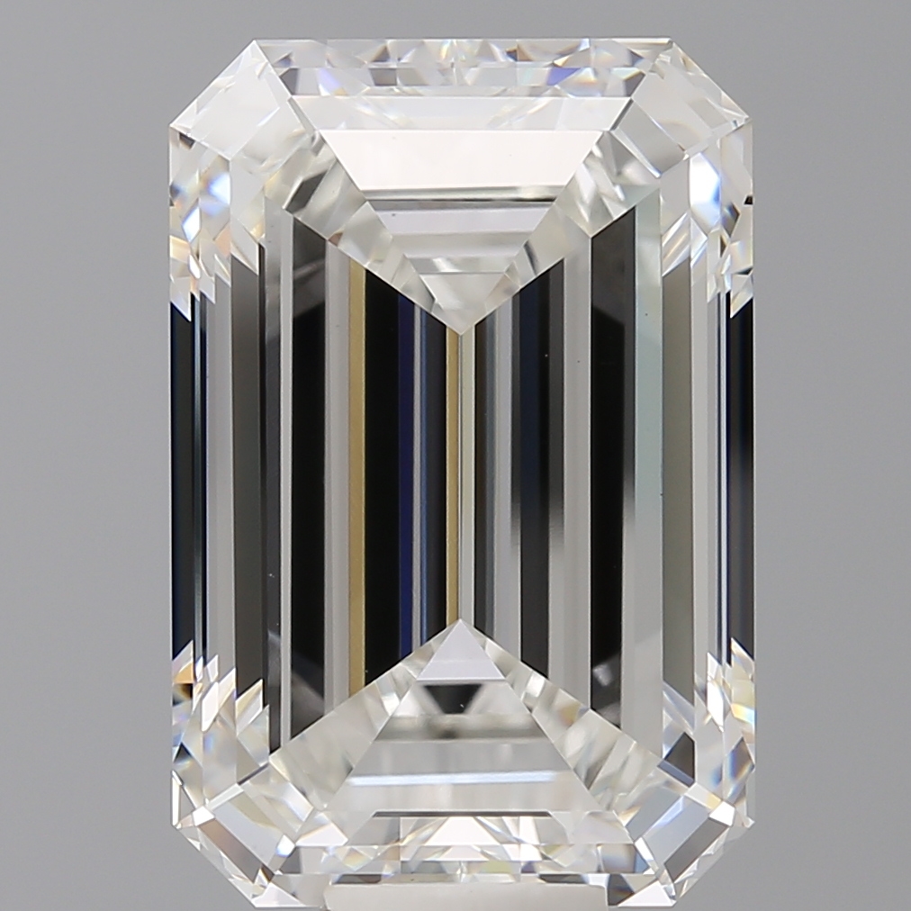 Emerald cut 14.5ct F VVS2