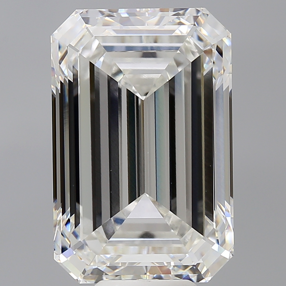 Emerald cut 11.5ct F VVS2