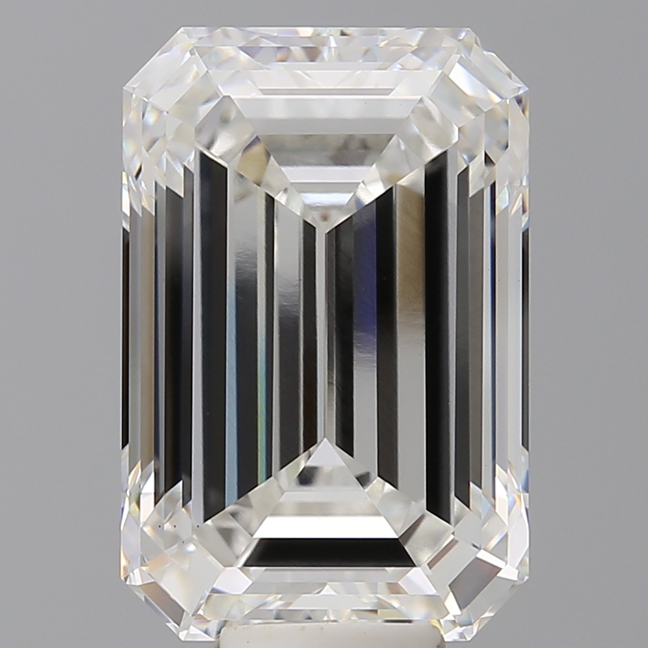 Emerald cut 11.6ct F VS1