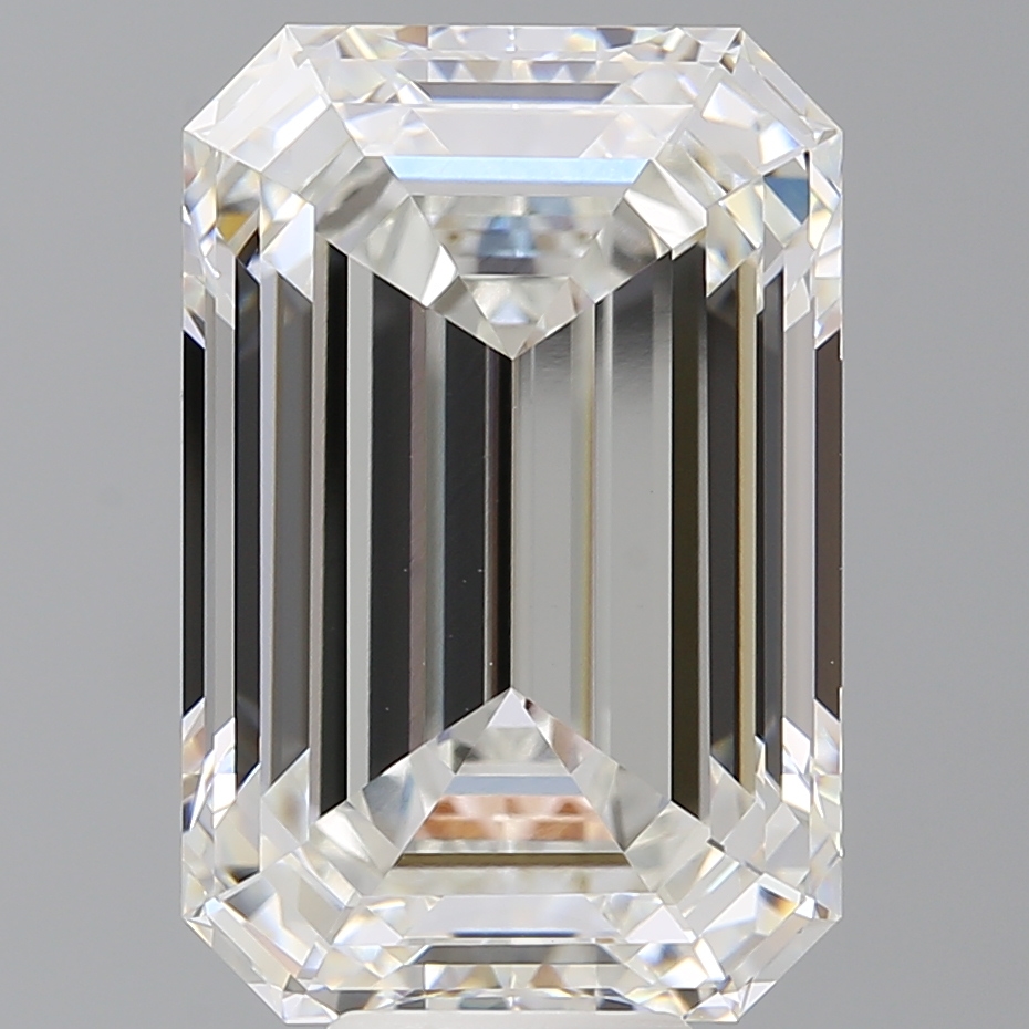 Emerald cut 11.6ct F VVS2