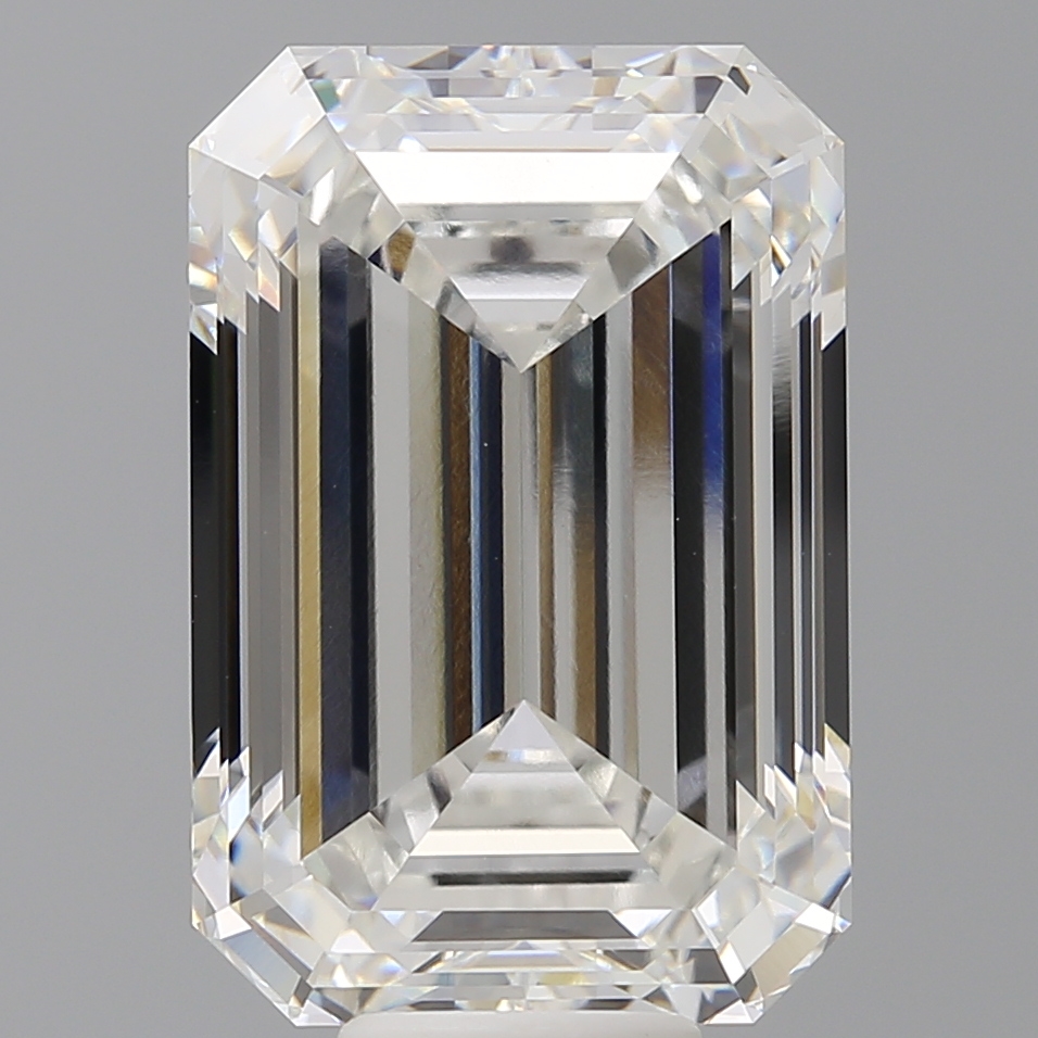 Emerald cut 12ct F VVS2