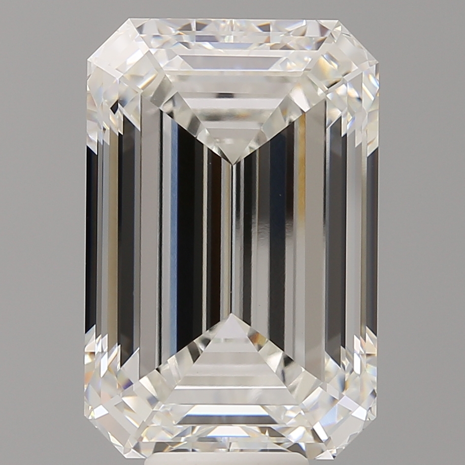 Emerald cut 11.6ct F VVS2