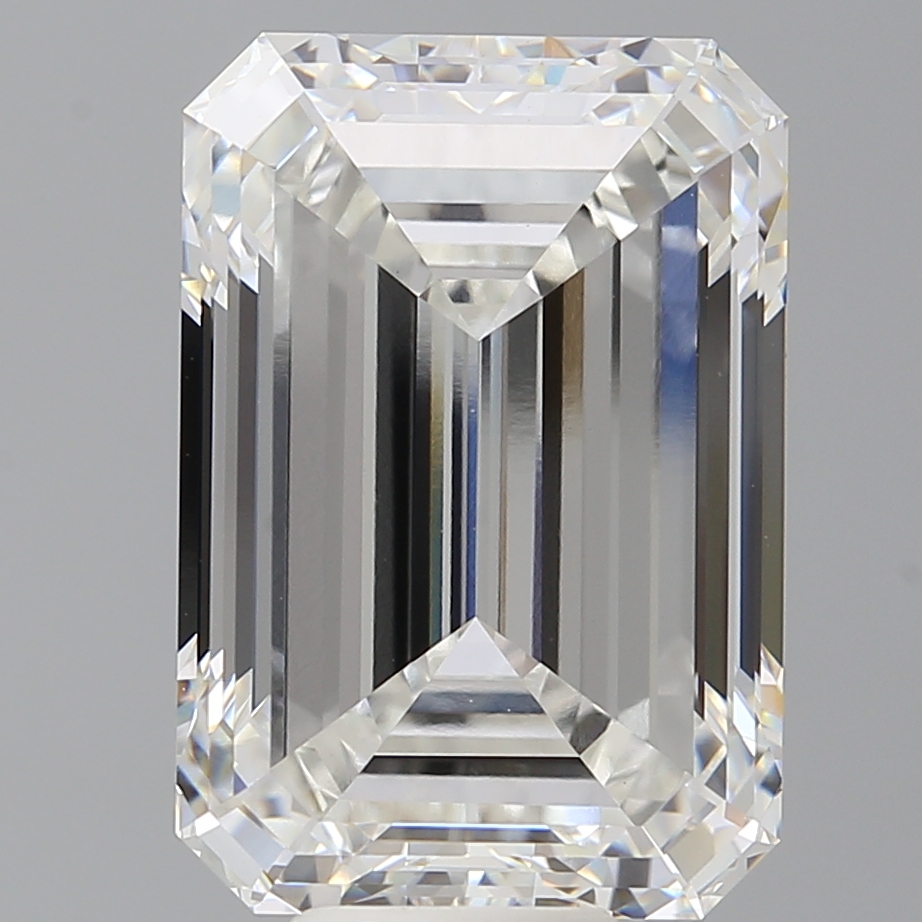 Emerald cut 11.5ct F VVS2