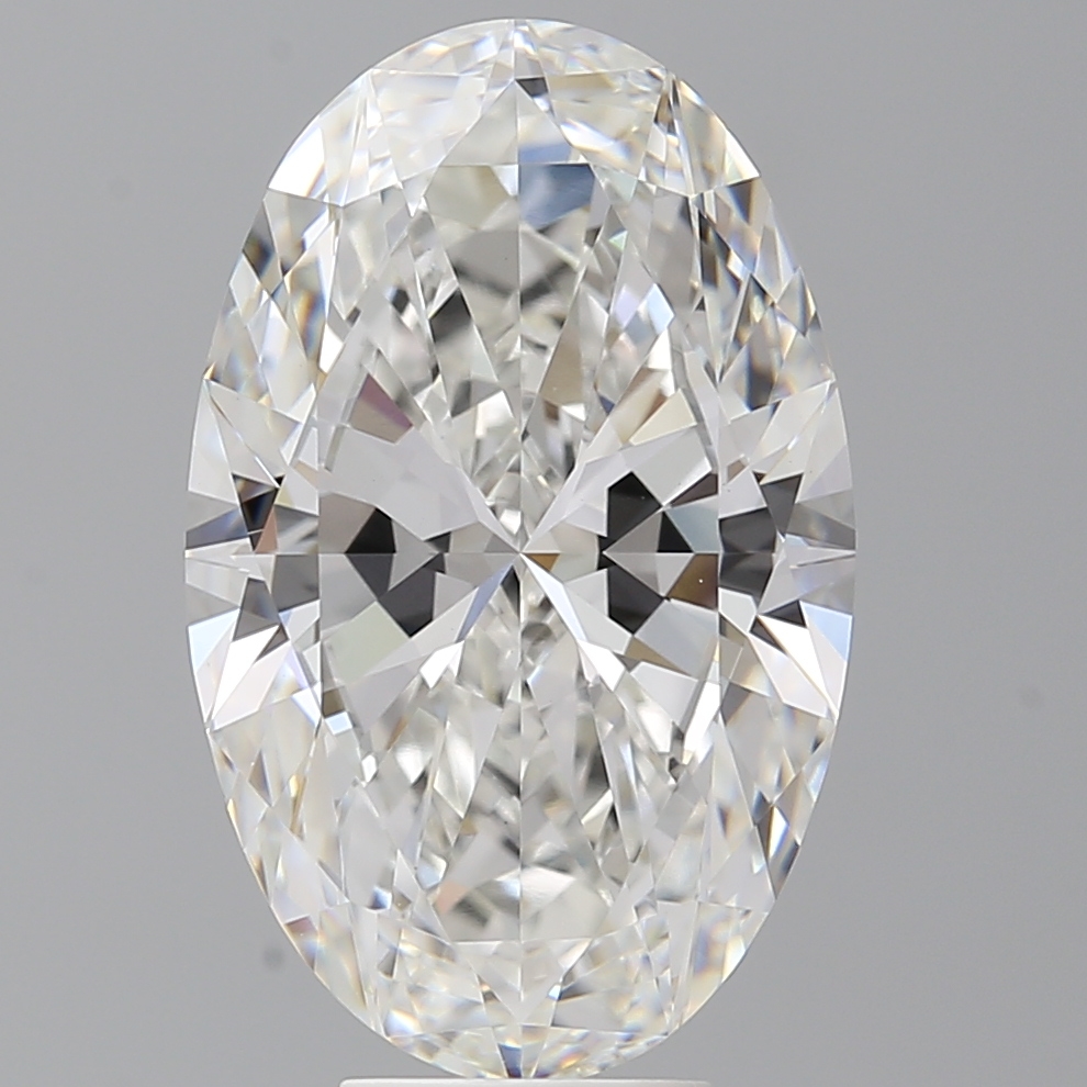 Oval 7.57ct E VVS2