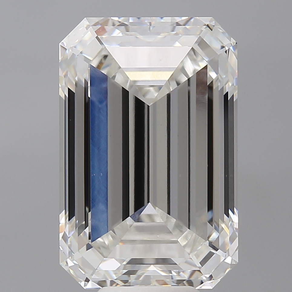 Emerald cut 11.5ct F VS1