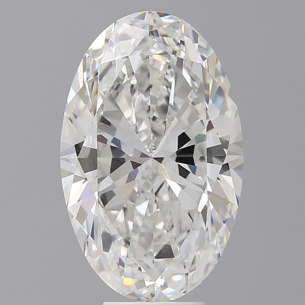 Oval 7.58ct E VS1