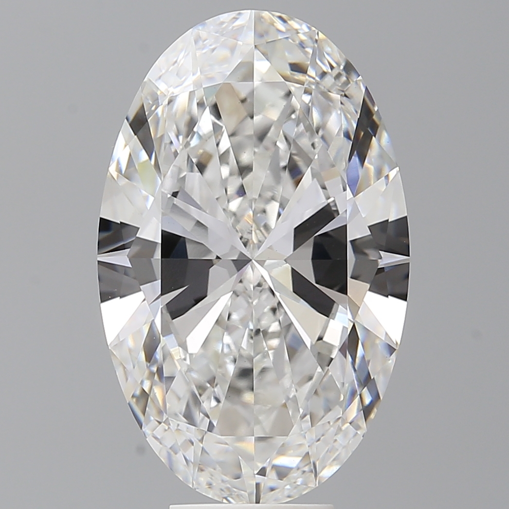 Oval 8.51ct E VVS2