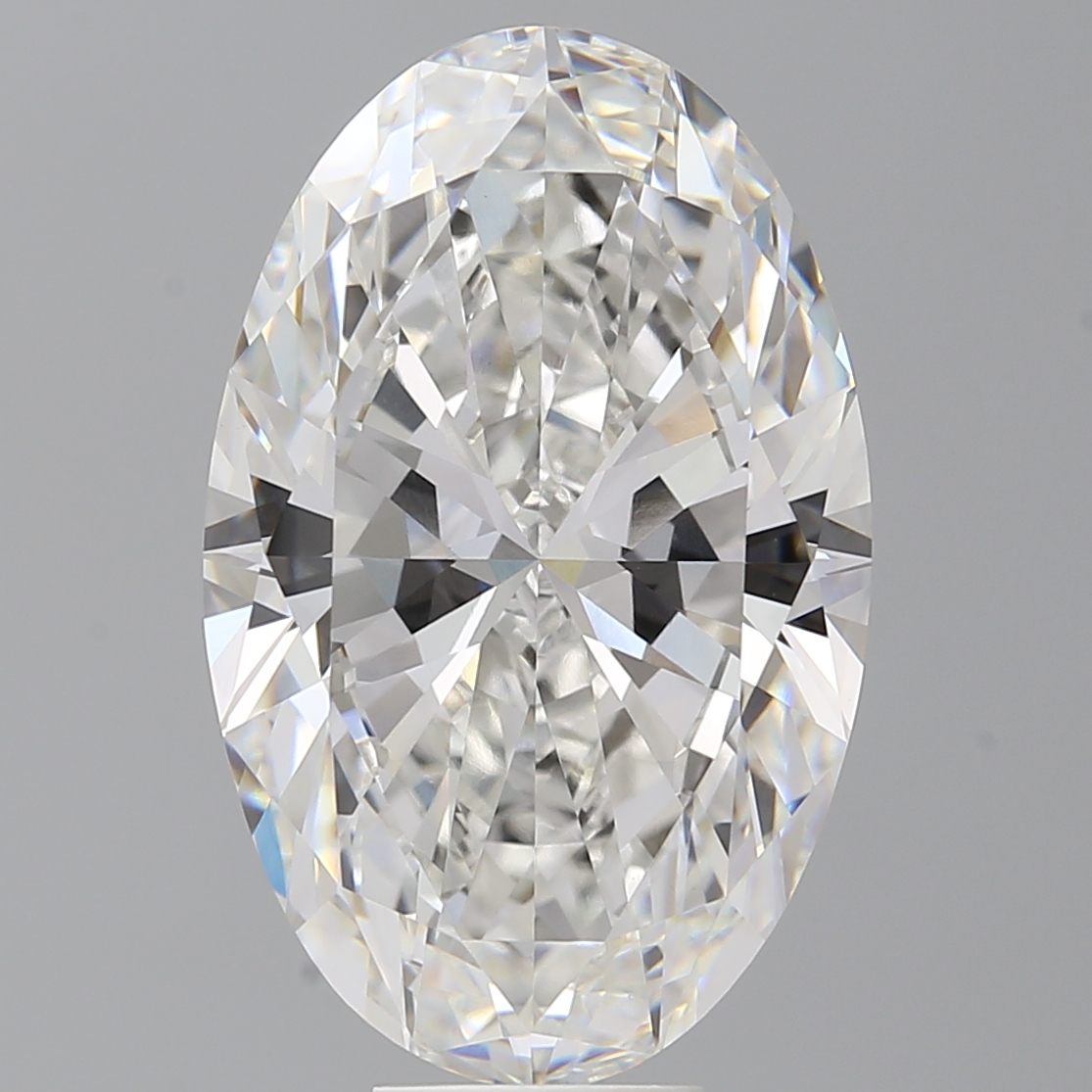 Oval 10.6ct F VVS2