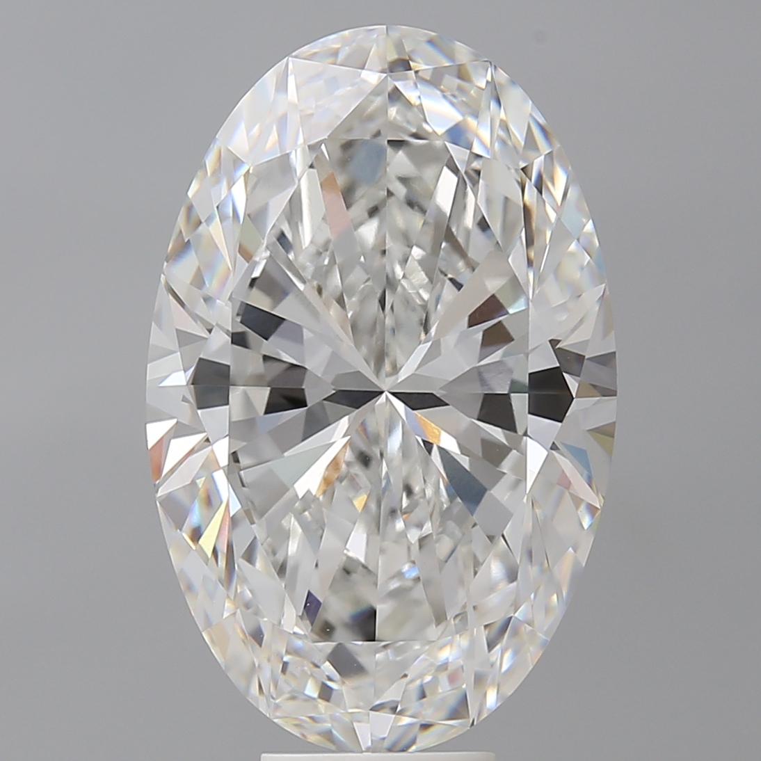 Oval 10.6ct E VVS2