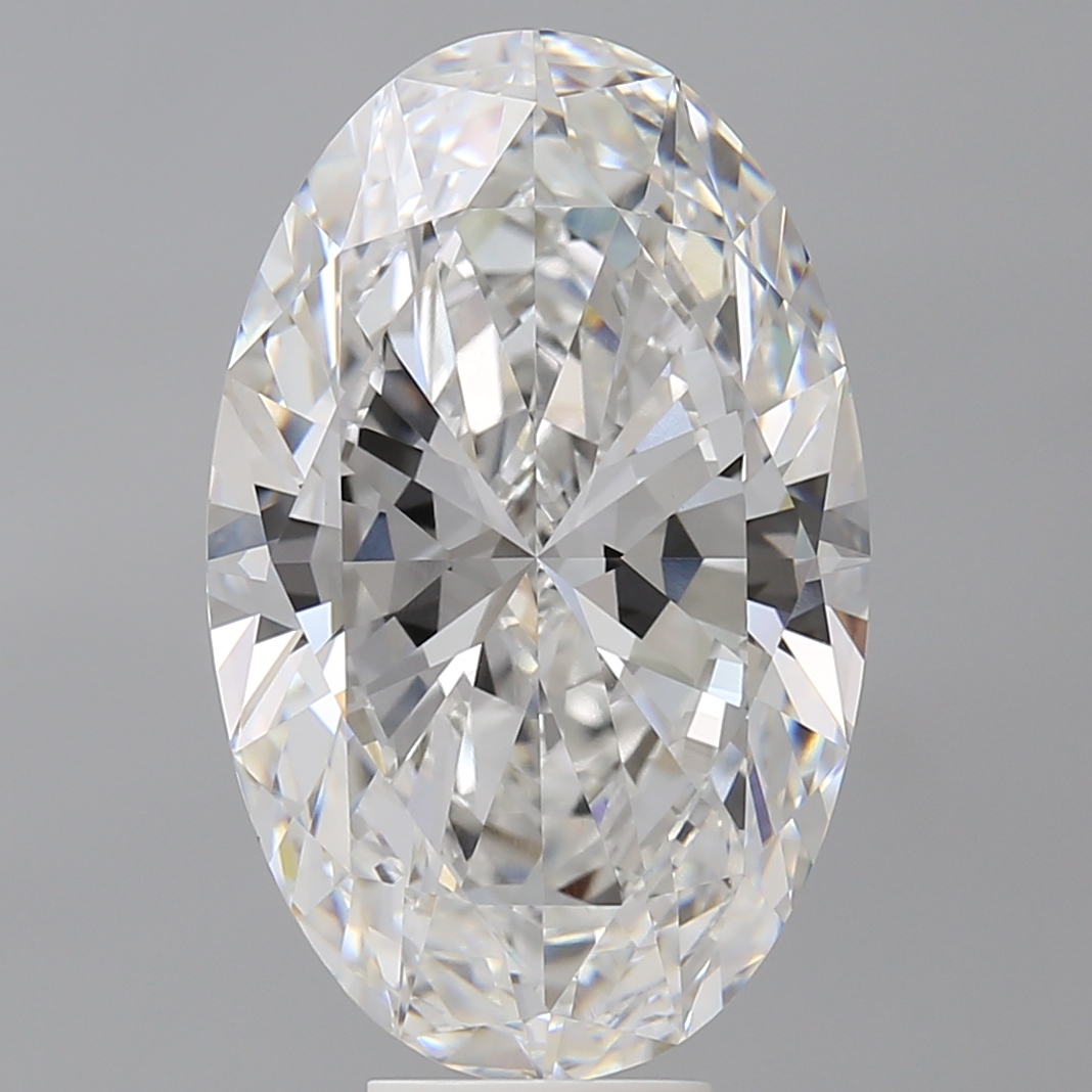 Oval 9.10ct E VVS2