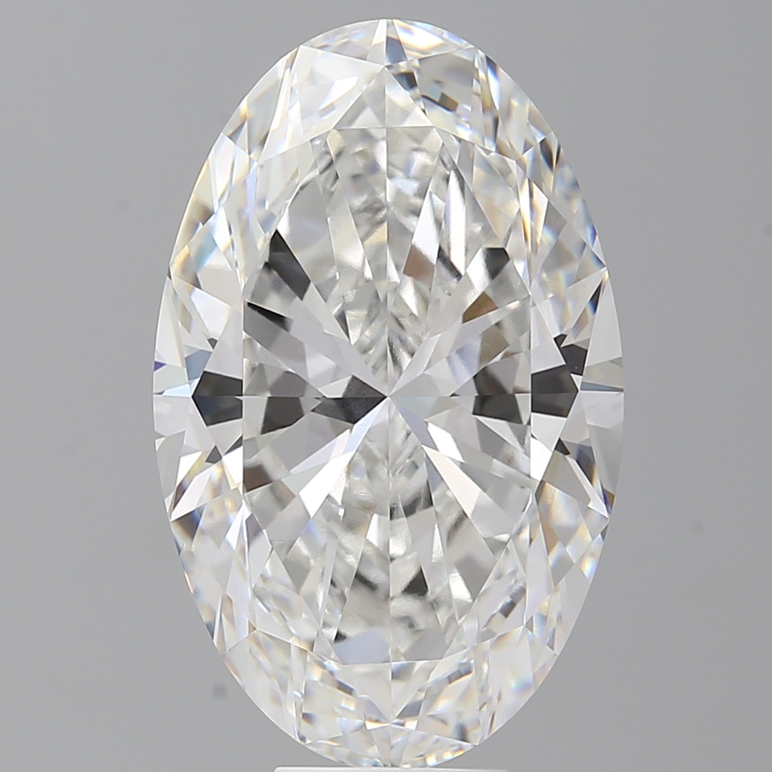 Oval 10.6ct F VVS2
