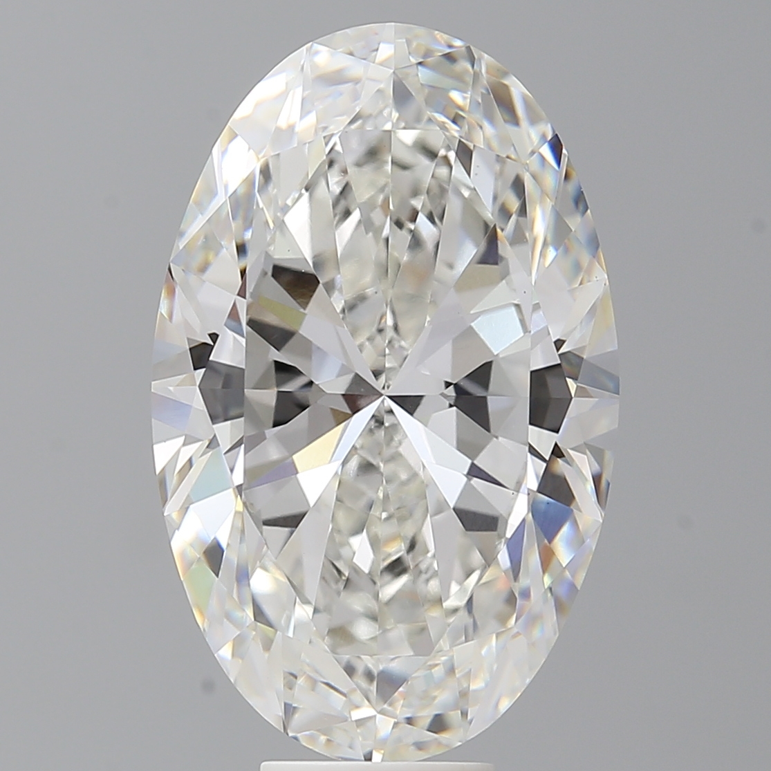Oval 10.6ct F VVS2