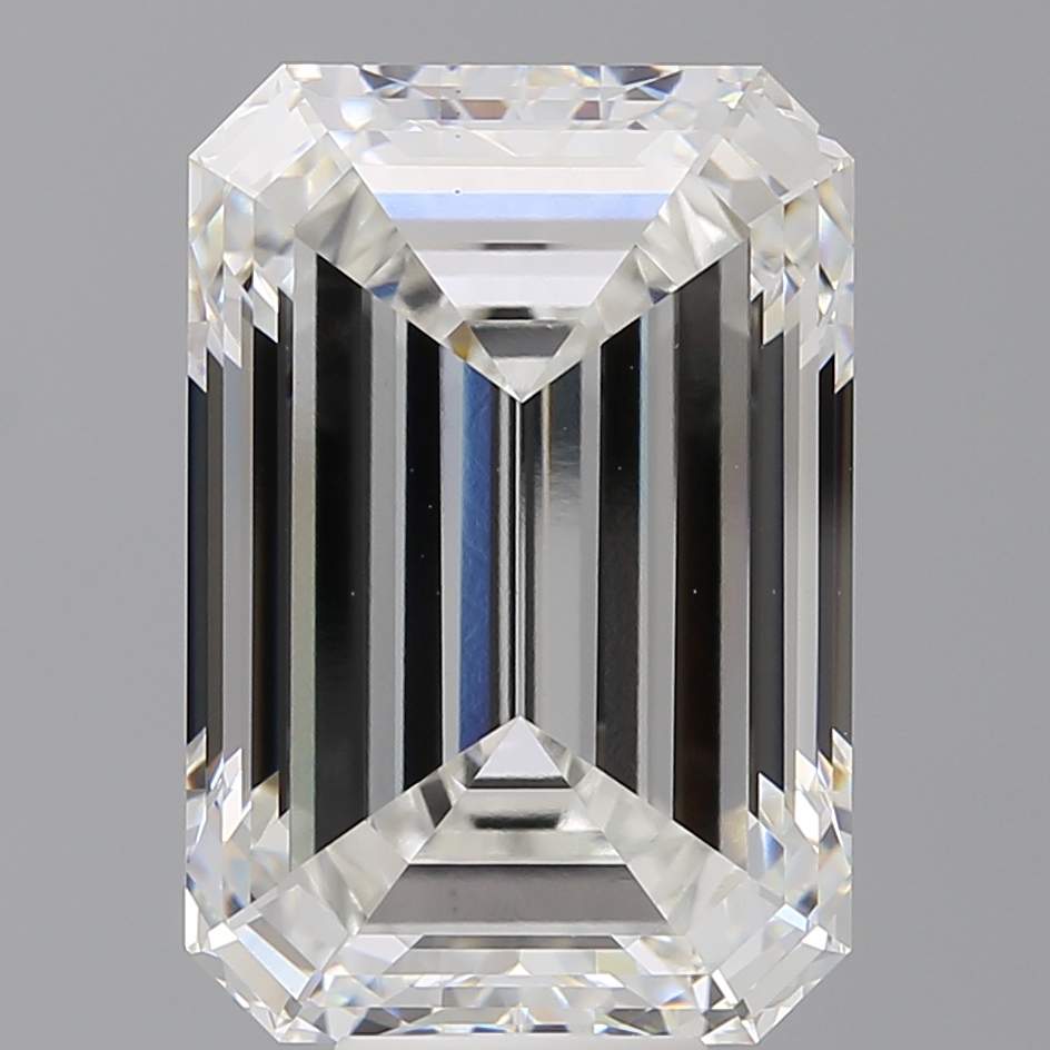 Emerald cut 11.6ct F VS1
