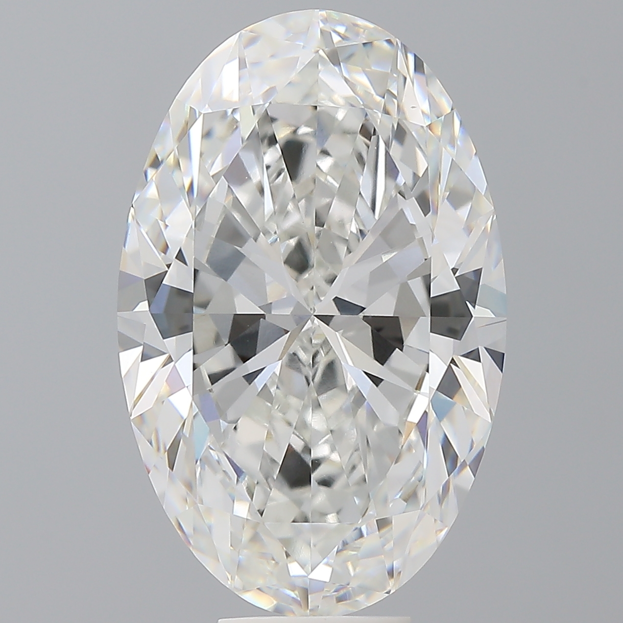 Oval 10.6ct F VVS2