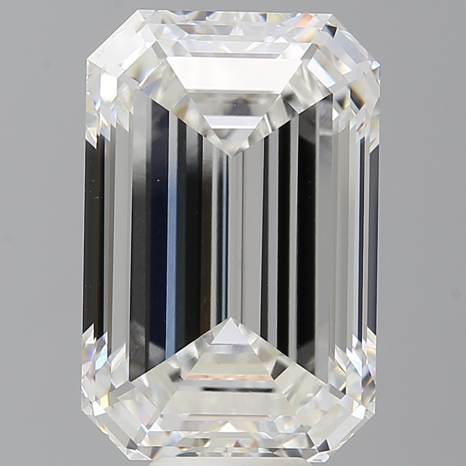 Emerald cut 11.6ct F VS1