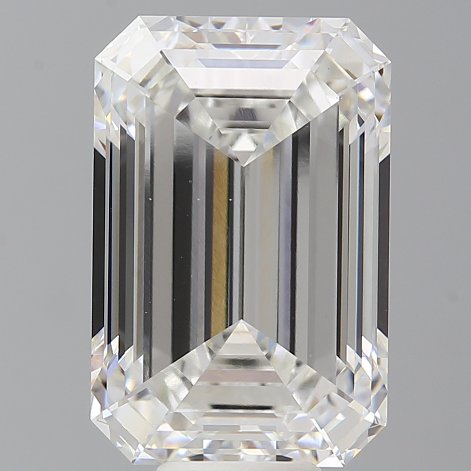 Emerald cut 11.6ct F VS1