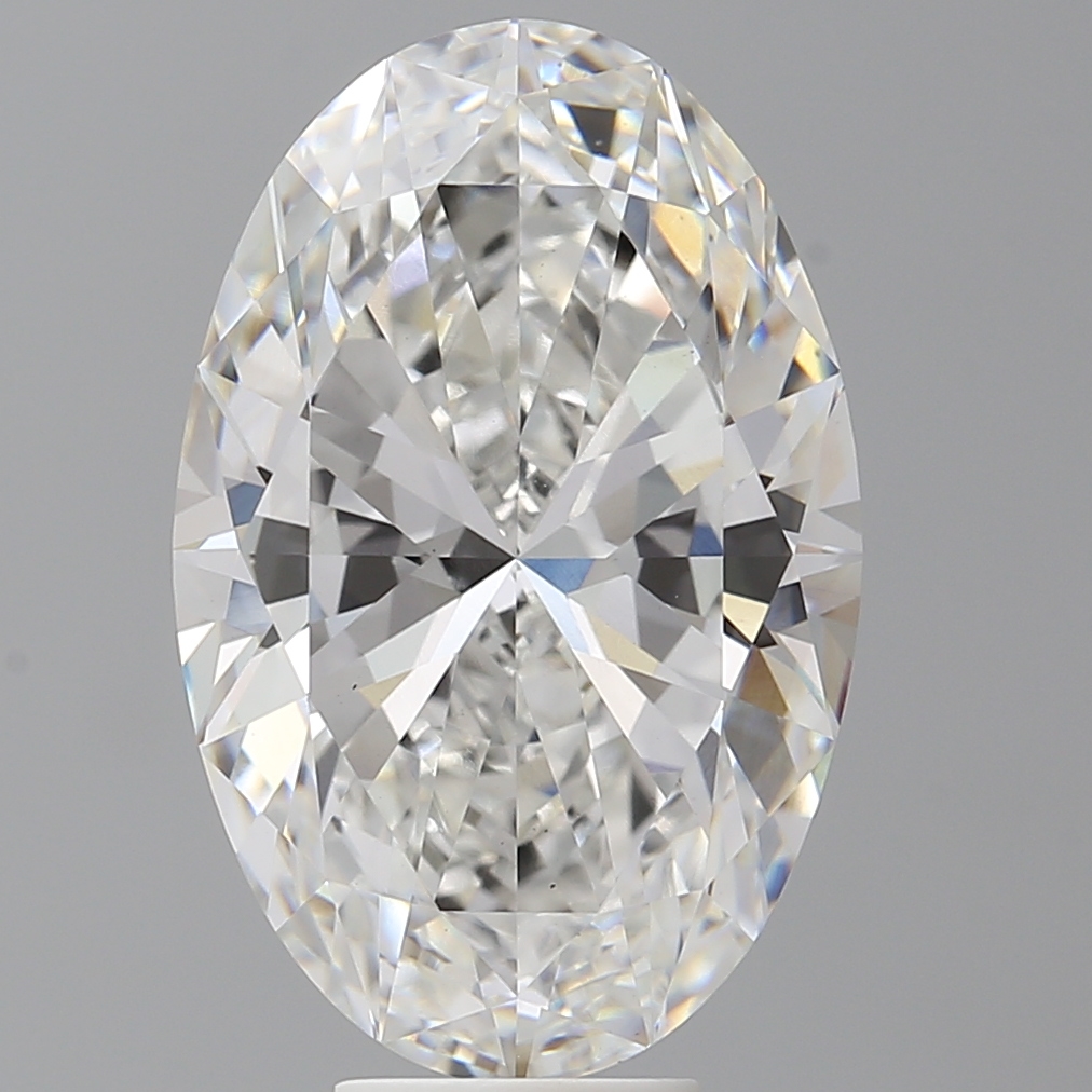 Oval 8.54ct E VS1