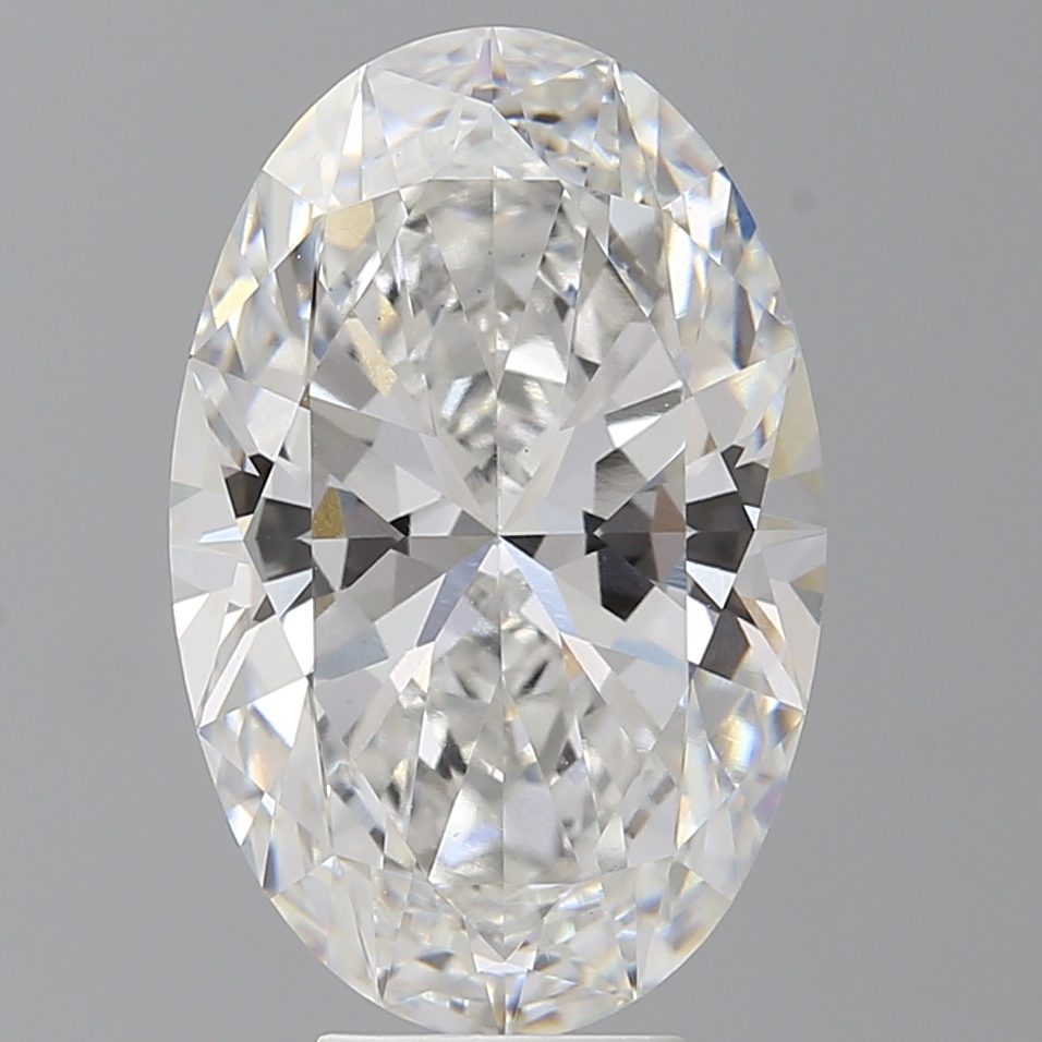 Oval 7.08ct E VS1