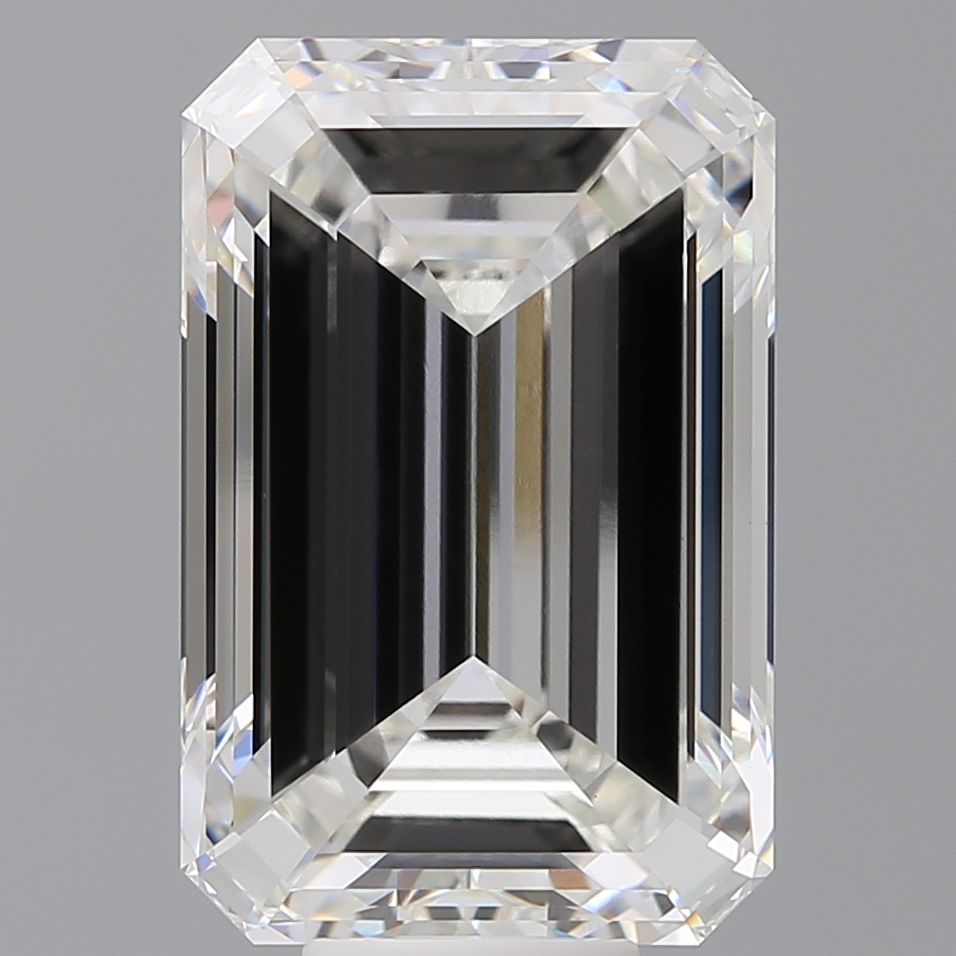 Emerald cut 12ct F VVS2