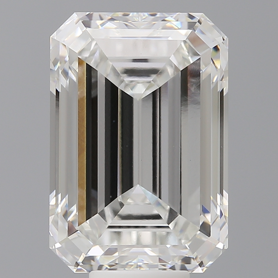 Emerald cut 11.5ct F VS1