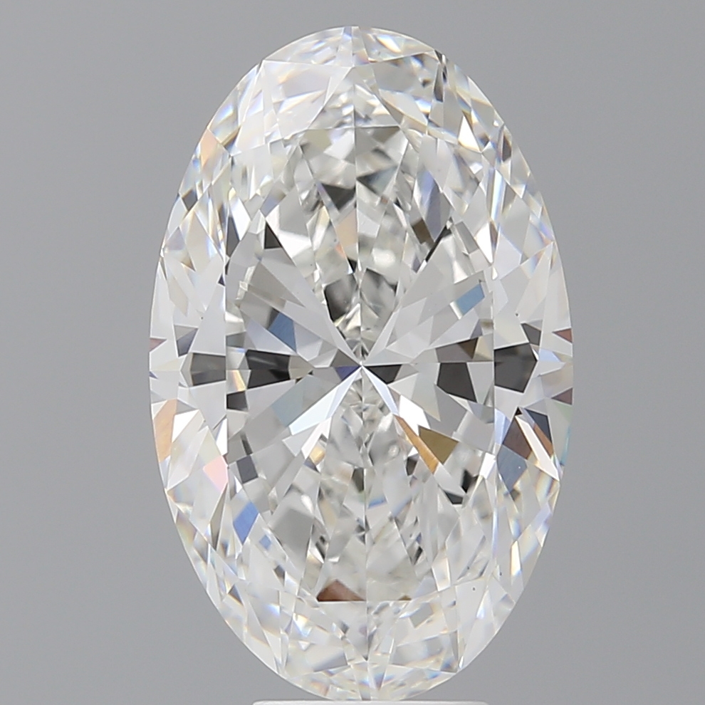 Oval 7.57ct F VVS2