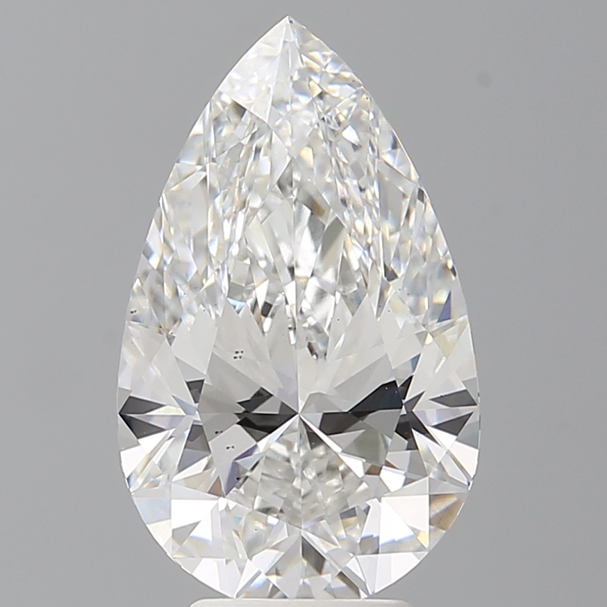 Pear 4.52ct E VS2