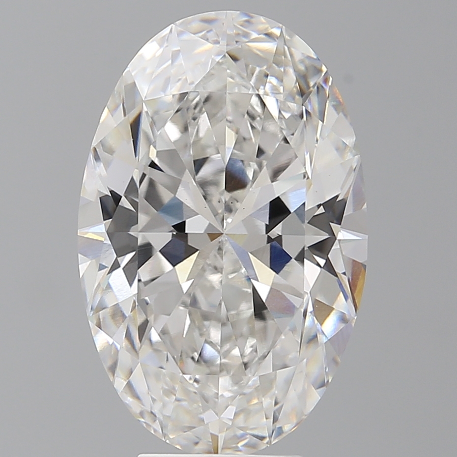 Oval 7.01ct F VS1
