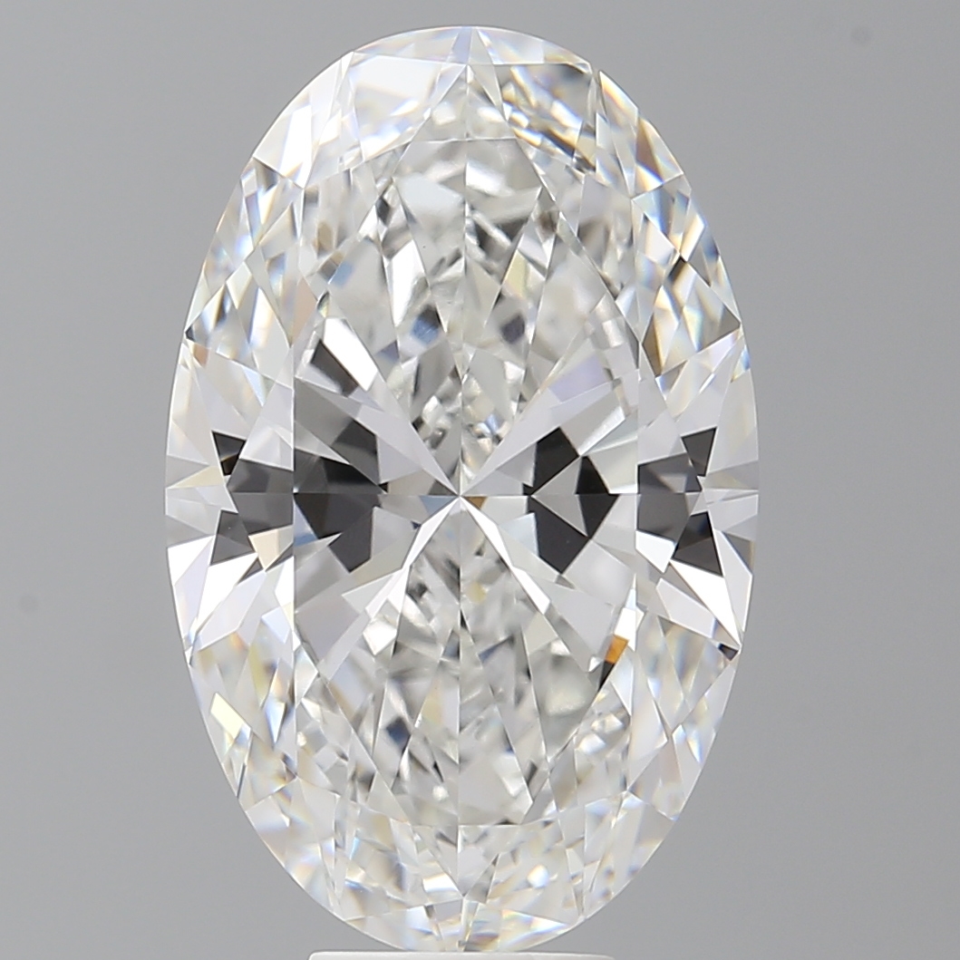 Oval 9.41ct F VVS2
