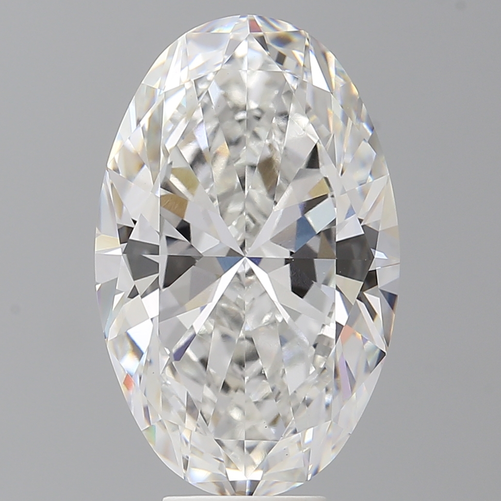 Oval 8.55ct E VS1