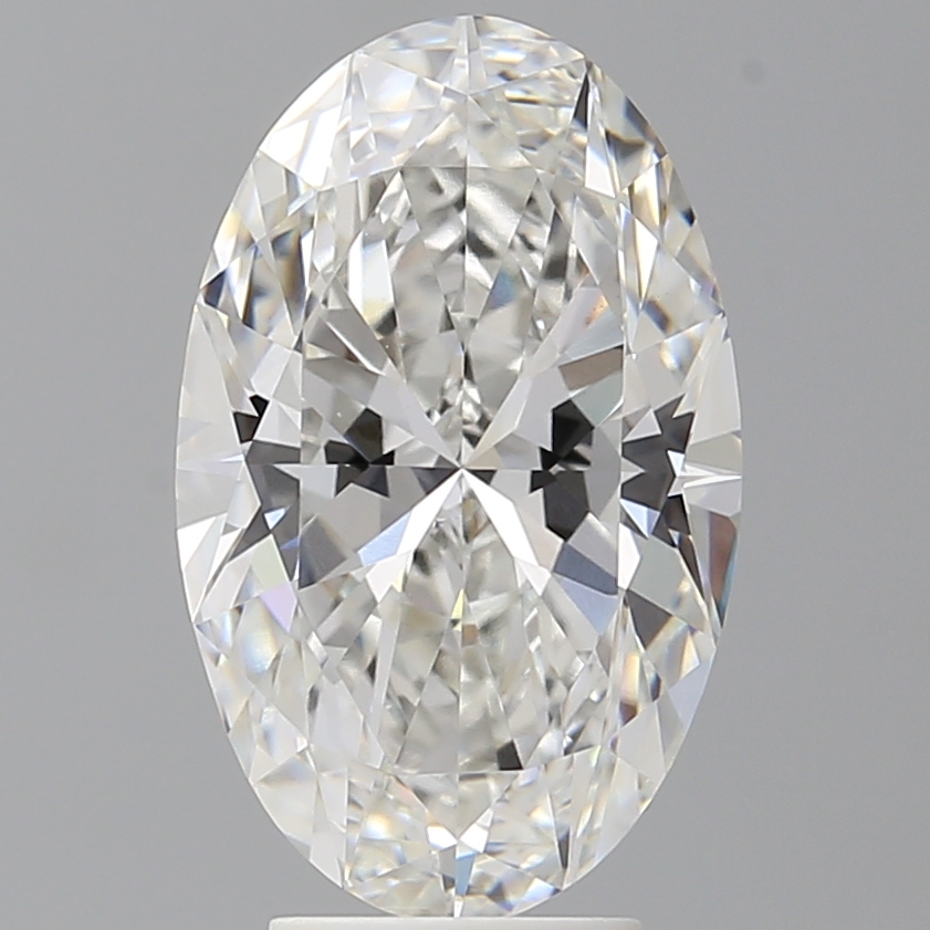 Oval 4.51ct F VVS2