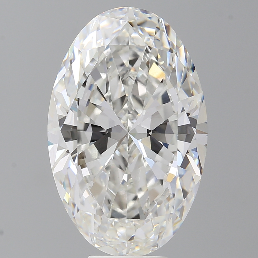 Oval 10.6ct F VVS2