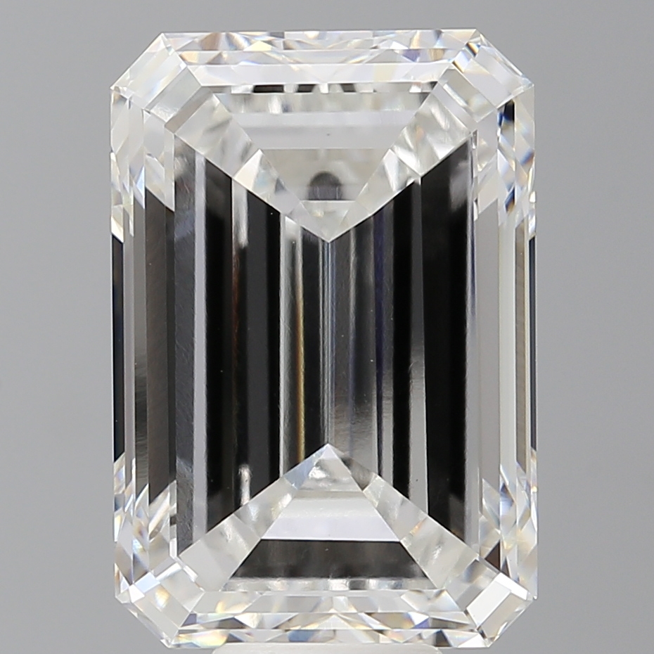 Emerald cut 11.5ct F VS1