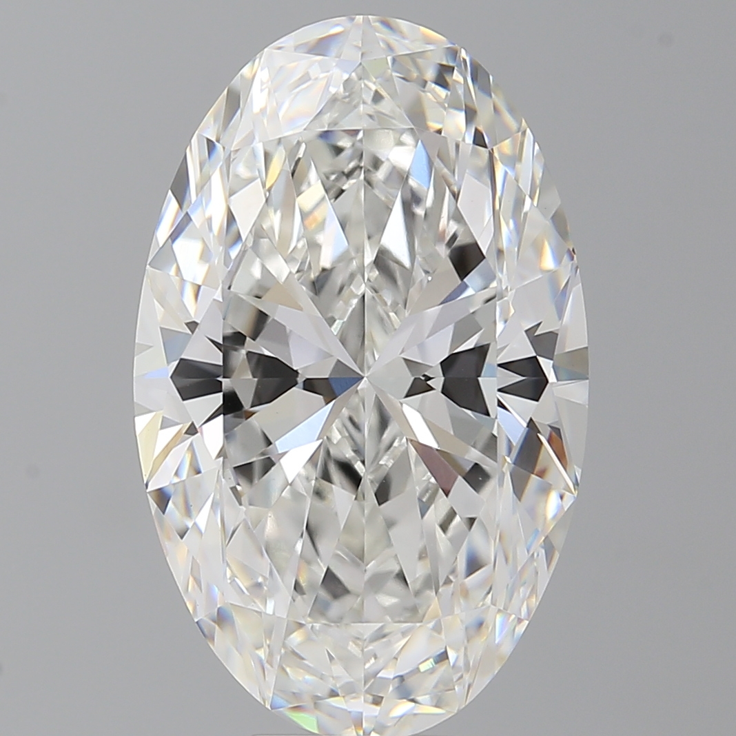 Oval 10ct F VVS2