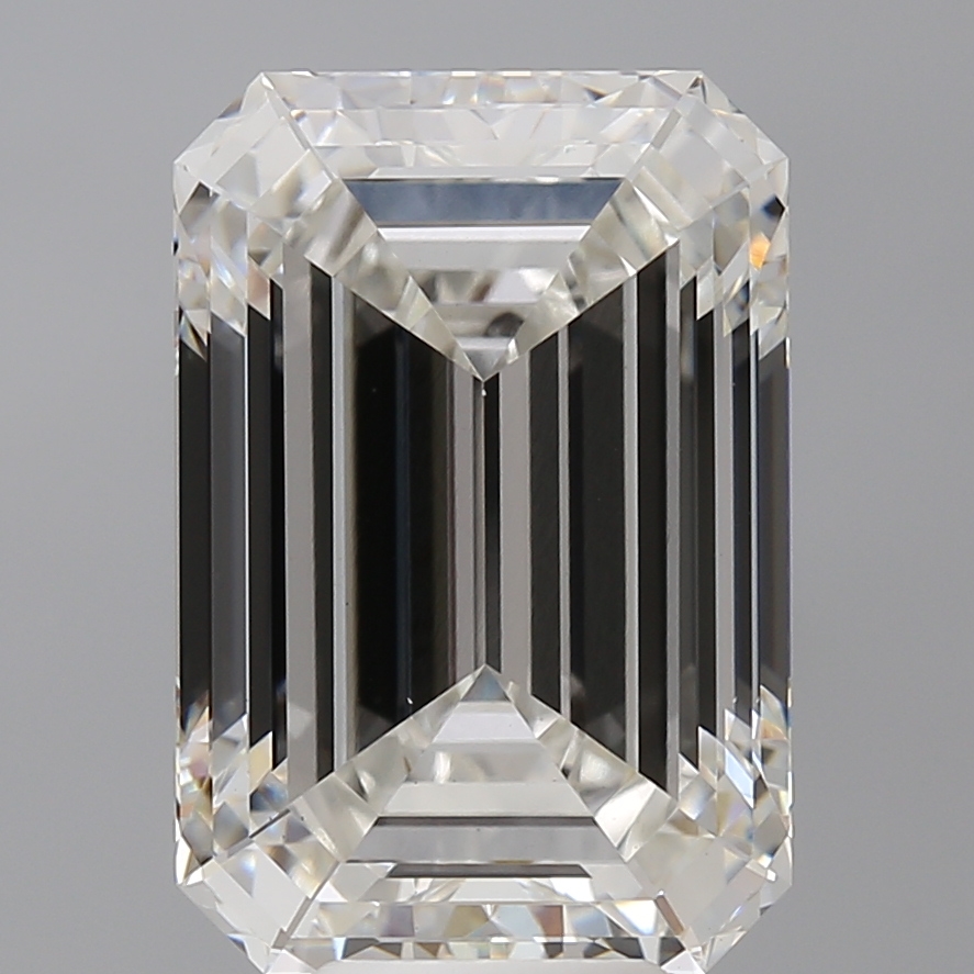 Emerald cut 8.60ct G VS1