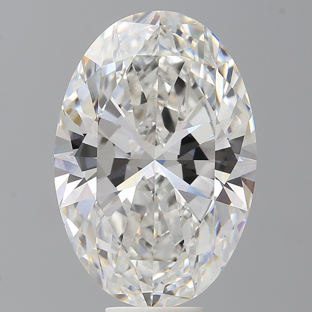 Oval 10.6ct F VVS2