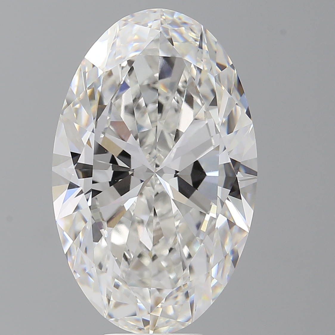 Oval 10.6ct F VVS2
