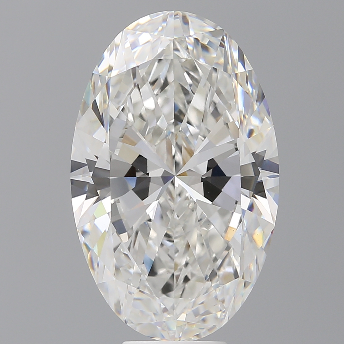 Oval 10.5ct F VVS2
