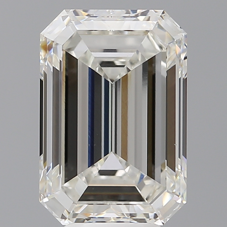 Emerald cut 6.40ct F VS1
