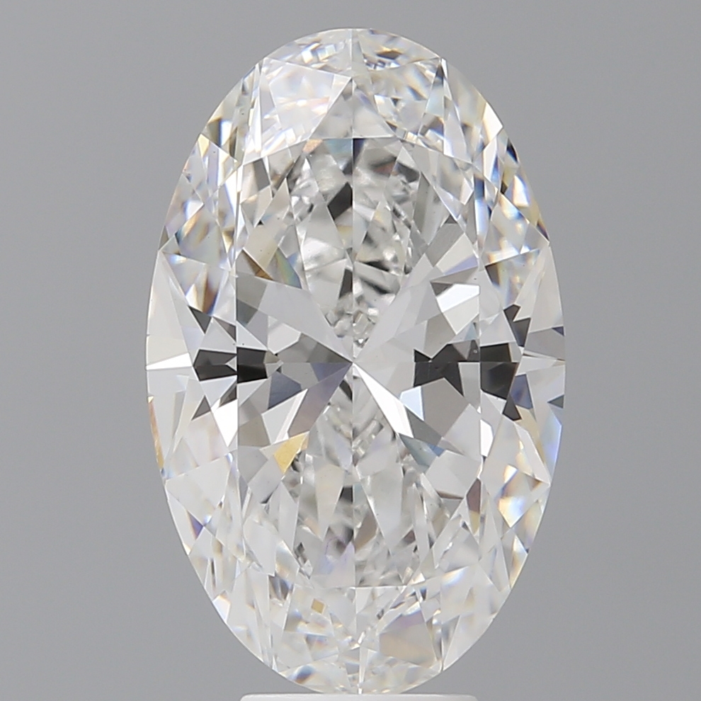 Oval 7.09ct E VVS2