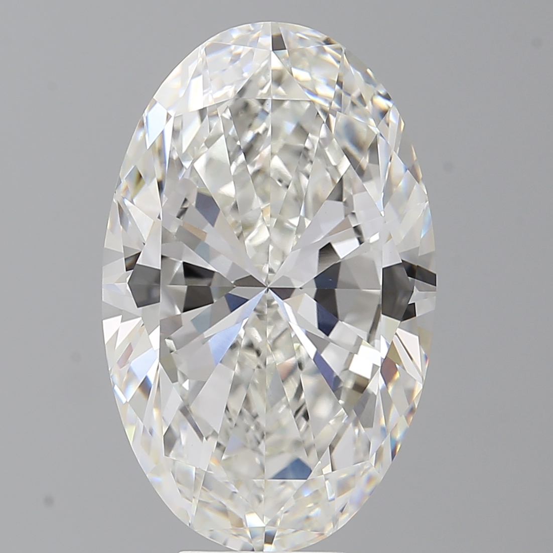 Oval 10.5ct F VVS2