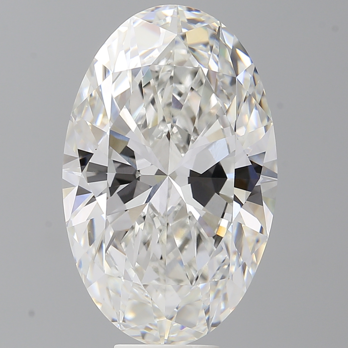 Oval 10.6ct F VVS2