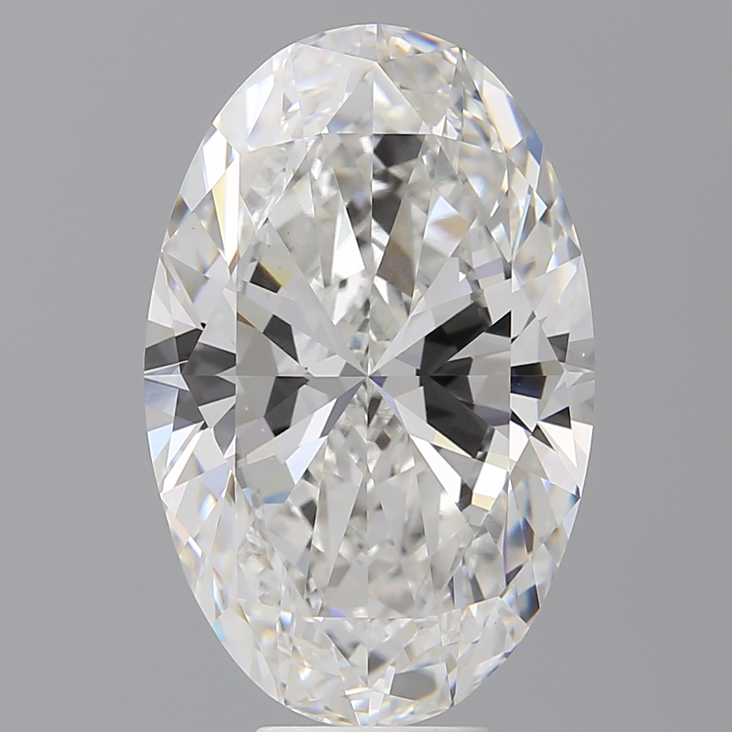 Oval 9.50ct F VS1