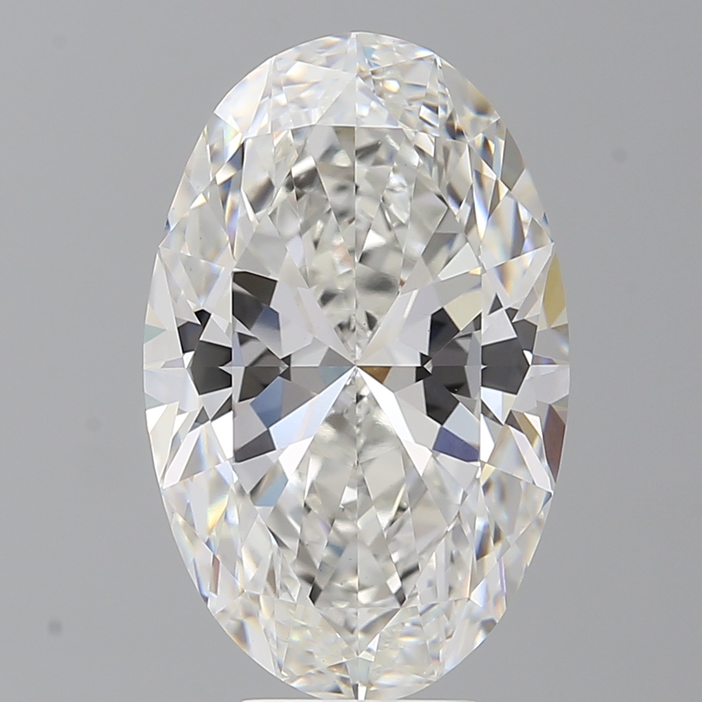 Oval 7.09ct E VVS2