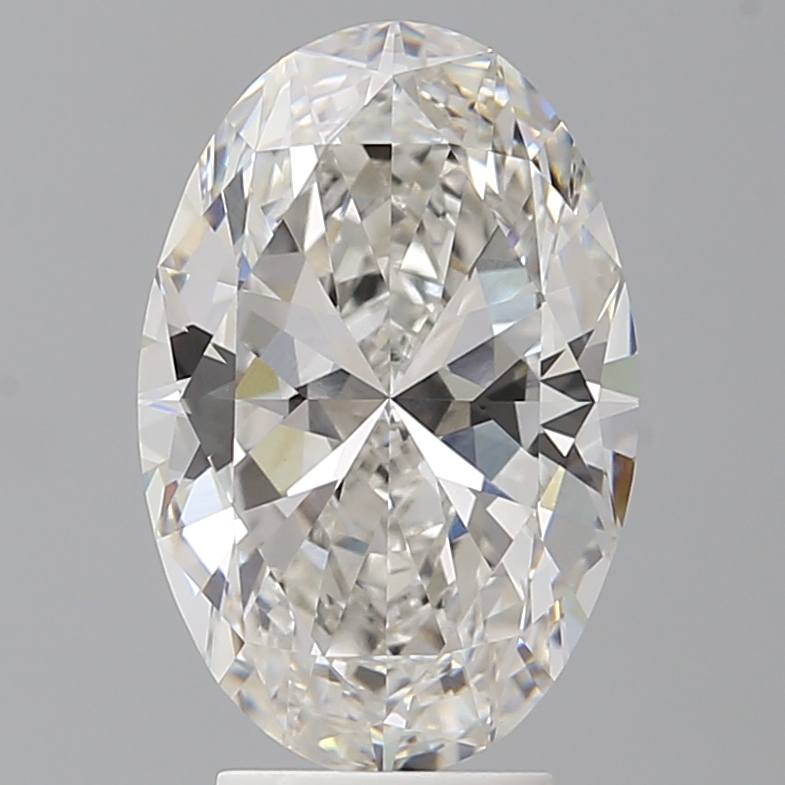 Oval 4.08ct G VVS2