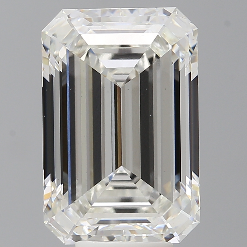 Emerald cut 8.10ct G VS1