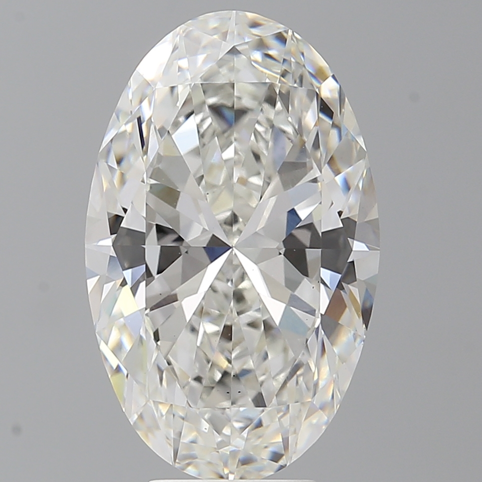Oval 7.07ct F VS1