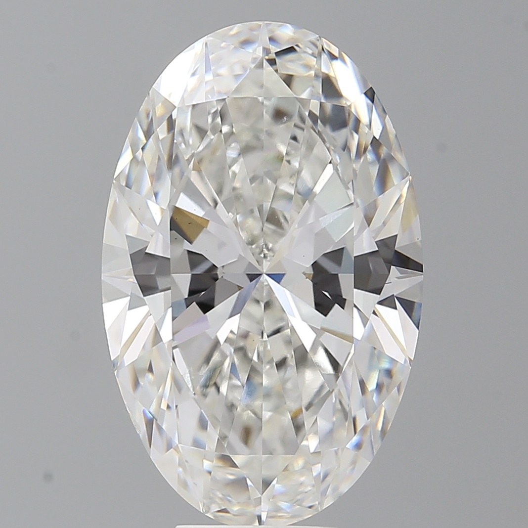 Oval 8.59ct F VS2