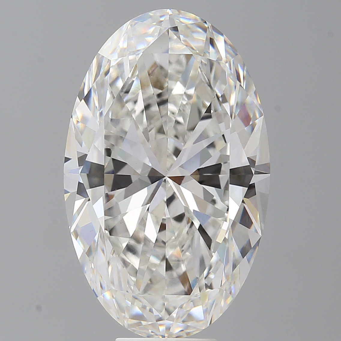 Oval 11.1ct F VVS2